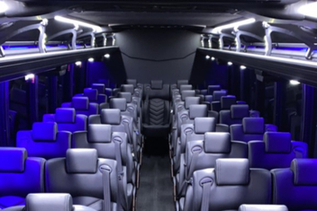 Broomfield Charter Bus Interior