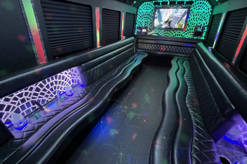 Broomfield Limo Bus Interior