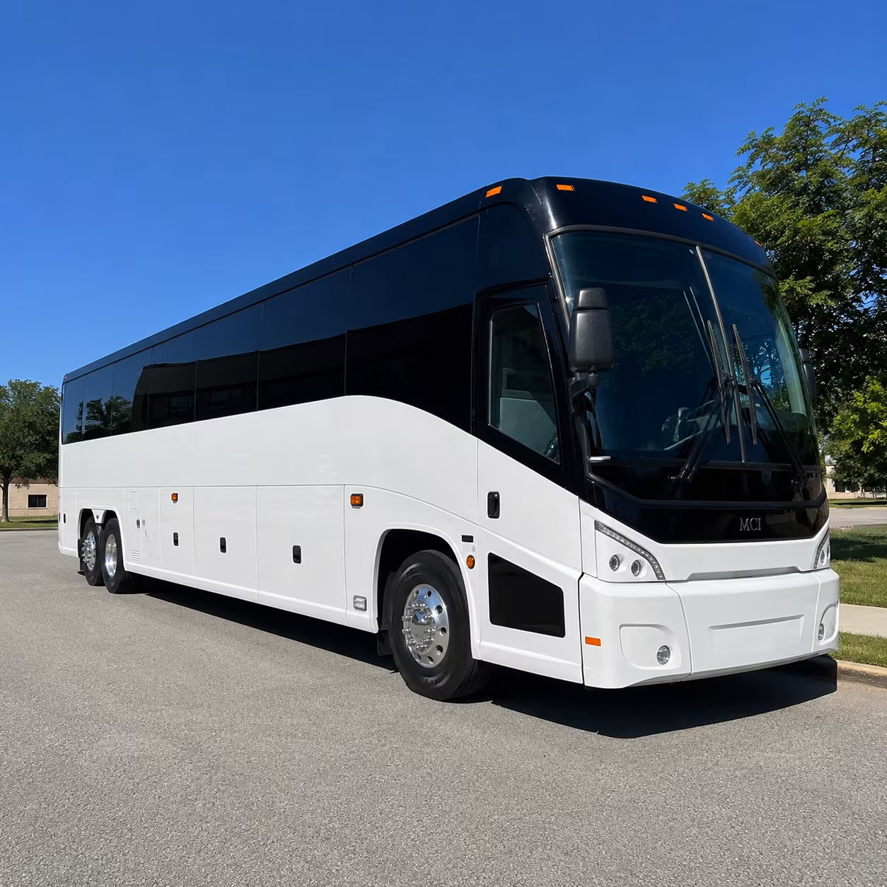 broomfield charter bus rental exterior