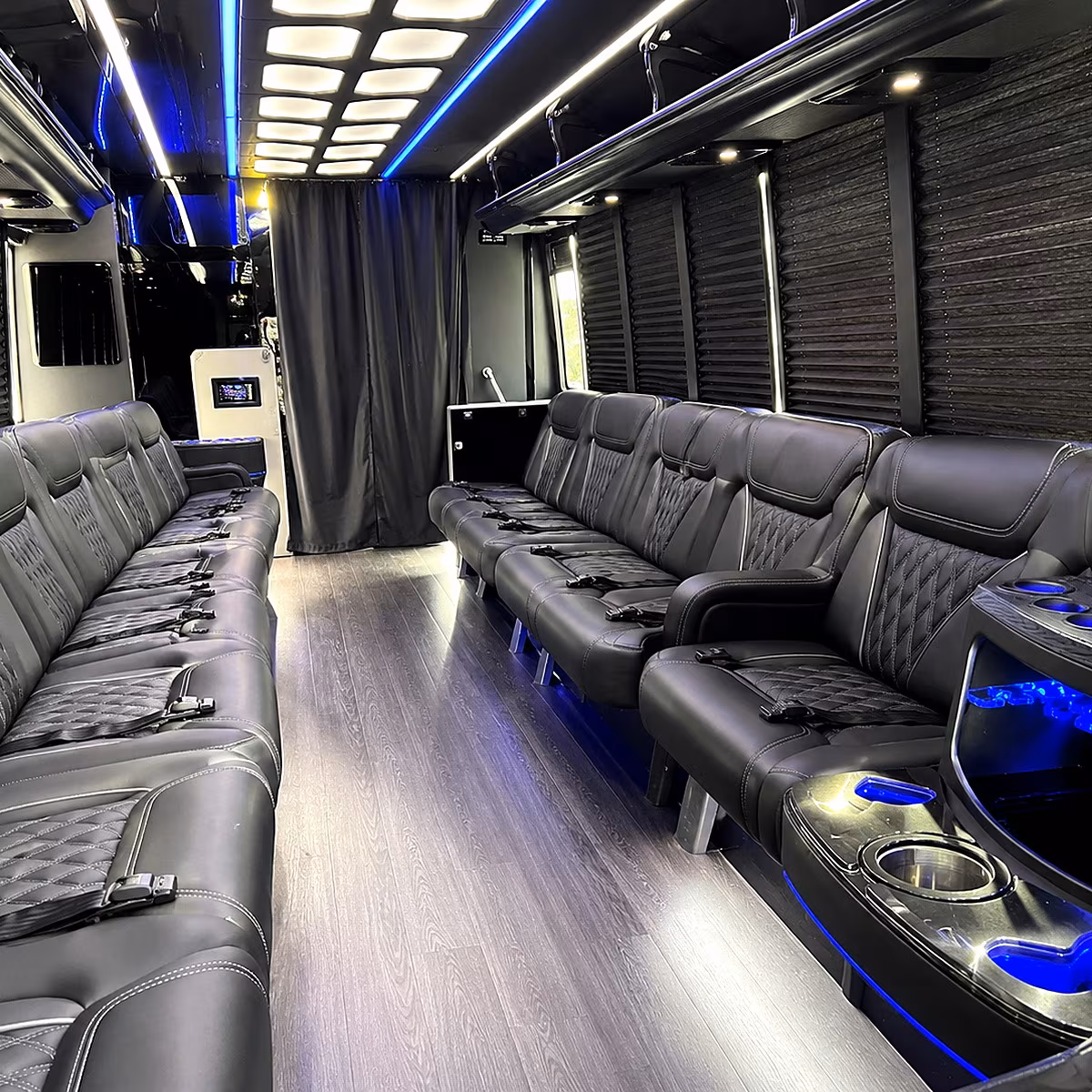 broomfield party bus rentals inside