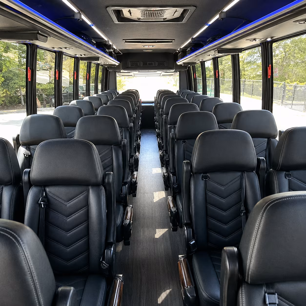 broomfield sporting event transportation onboard seating